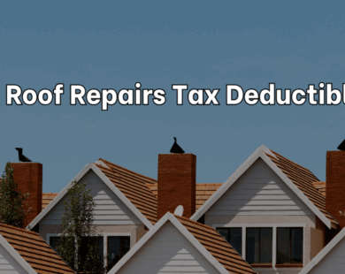 Are Roof Repairs Tax Deductible