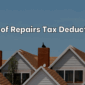 Are Roof Repairs Tax Deductible 85x85